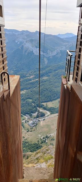 Teleférico de Fuente Dé, desde la estación El Cable