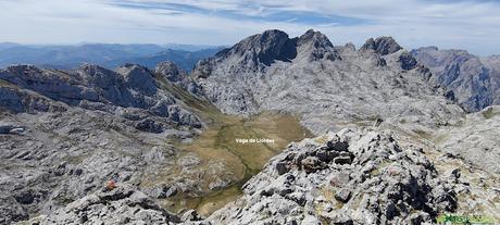 Vista desde la Padiorna hacia la Vega de Liordes