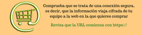 realizar compras seguras en Internet