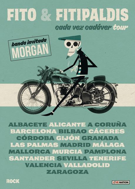 Fito & Fitipaldis: gira de conciertos por España en 2022