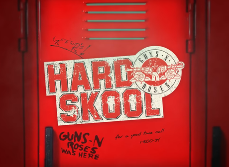 Guns n’ Roses estrenan un buen temón: ‘Hard skool’