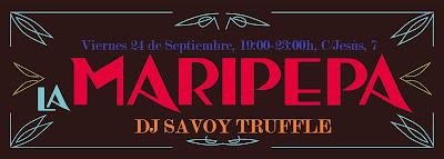 Pinchada sideral con vinilos de Dj Savoy Truffle en La Maripepa.