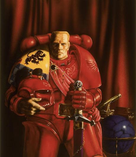 Retrato de un oficial de los Ángeles Sangrientos, por David Gallagher