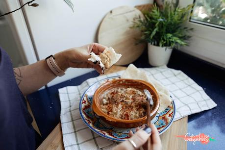 Mutabal / Baba Ghanoush - Paté de Berenjenas