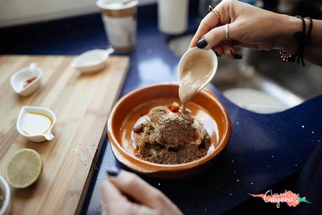 Mutabal / Baba Ghanoush - Paté de Berenjenas