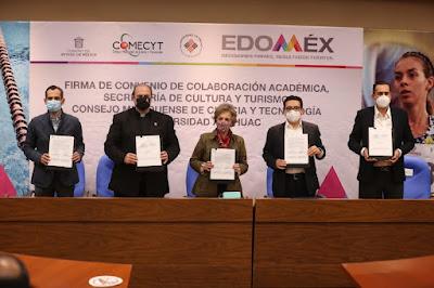 FIRMAN CONVENIO DE COLABORACIÓN SECRETARÍA DE CULTURA Y TURISMO, COMECYT Y UNIVERSIDAD ANÁHUAC