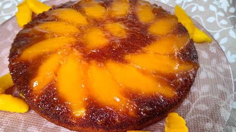Bizcocho de Mango con Thermomix ® Pasado el tiempo tenemos preparado el delicioso bizcocho de mango, dejamos enfriar y listo para disfrutar.