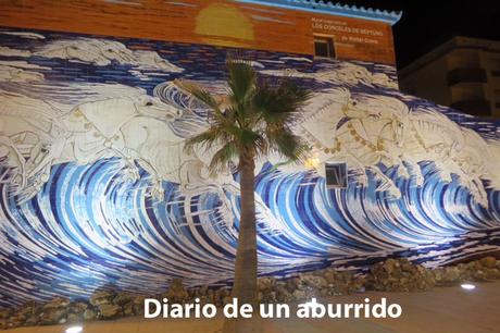 Los murales de Sabinillas y la fiesta de la vendimia en Manilva