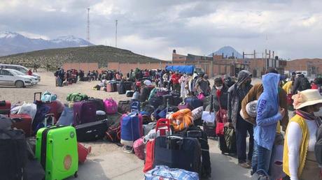 Chile: Cientos de personas varadas en la frontera agravan crisis migratoria en el país