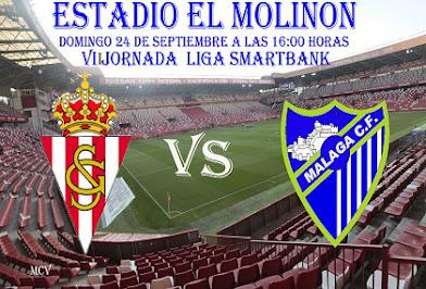 SPORTING DE GIJON vs MALAGA CF