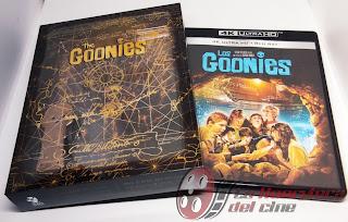Los Goonies; Edición Titans of Cult UHD + Bluray
