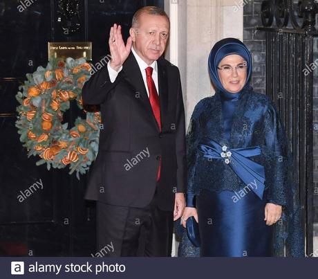 Emine Erdoğan, Premierminister Recep Tayyip Erdogan Tuerkei Mit Ehefrau Emine Erdogan Anlaesslich Des Koeniglichen E