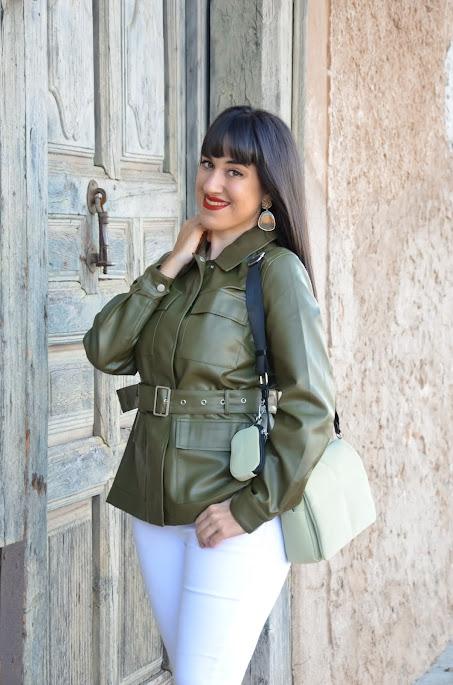 Cazadora verde oliva | SHEIN X: Rock the Runway Cazadora verde oliva | SHEIN X: Rock the Runway