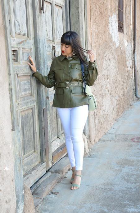 Cazadora verde oliva | SHEIN X: Rock the Runway Cazadora verde oliva | SHEIN X: Rock the Runway