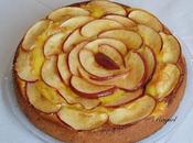 Bizcocho crema catalana manzana