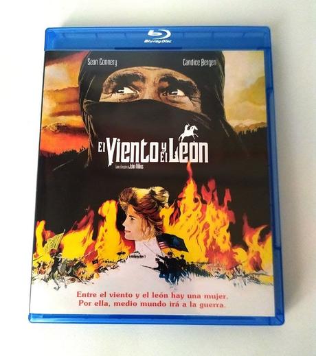 Unboxing y análisis de El viento y el león en Bluray