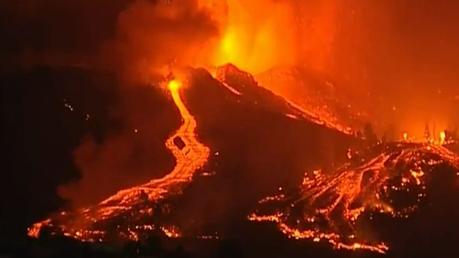 Declaran Isla Canaria de La Palma como zona catastrófica por erupción de Volcán