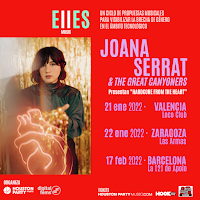Joana Serrat & The Great Canyoners anuncia conciertos en 2022