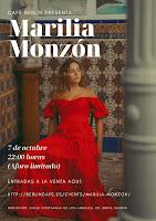 Concierto de Marilia Monzón en el Café Berlín