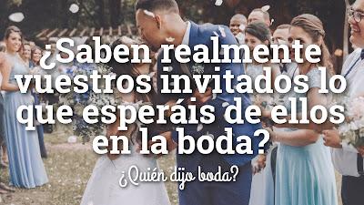 ¿Saben Realmente los Invitados lo que Esperáis de Ellos en la Boda?