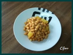 Garbanzos con verduras en olla rápida