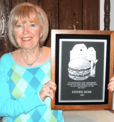 Esther Glickstein Rose, la secretaria que puso nombre al Big Mac