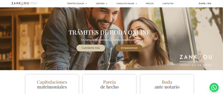 Zankyou.es digitaliza los trámites de boda en España. Las parejas podrán decir «adiós» a los juzgados