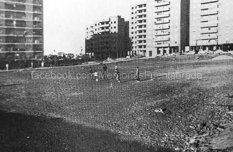 Campo de fútbol de El Arroyo en 1982