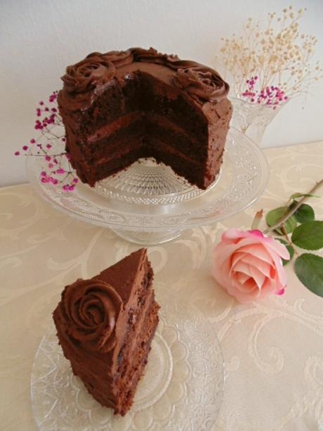 Pastel de chocolate y mayonesa Pastel de chocolate y mayonesa