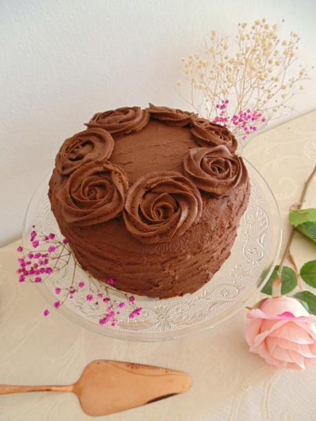 Pastel de chocolate y mayonesa Pastel de chocolate y mayonesa