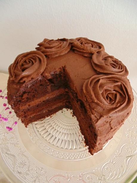 Pastel de chocolate y mayonesa Pastel de chocolate y mayonesa