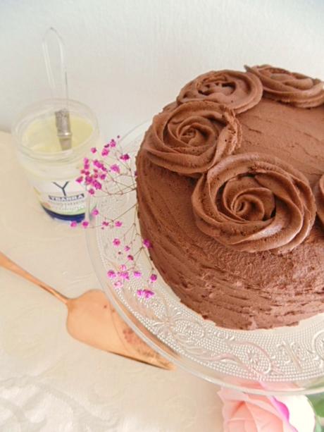 Pastel de chocolate y mayonesa Pastel de chocolate y mayonesa