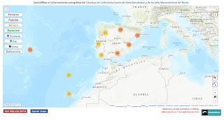 Mapa de colémbolos de cuevas del Área Iberobalear y de las Islas Macaronésicas del Norte Mapa de colémbolos de cuevas del Área Iberobalear y de las Islas Macaronésicas del Norte
