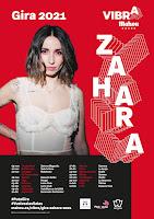 Zahara suma conciertos Vibra Mahou 2021 y 2022