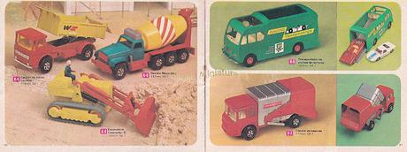 Catálogo internacional de Matchbox Super Kings y Speed Kings de 1971