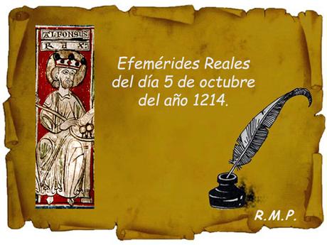 EFEMÉRIDES REALES del día 05 de octubre