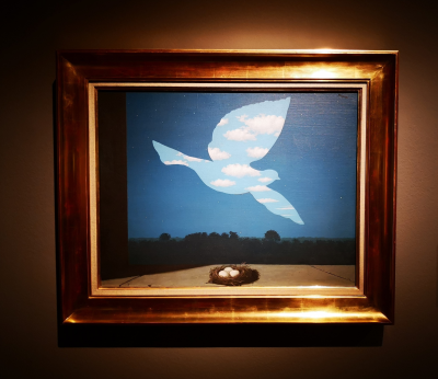 La máquina Magritte. Pintura.