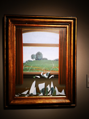 La máquina Magritte. Pintura.