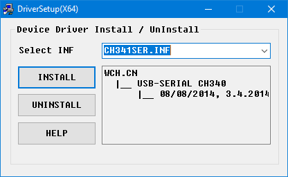 Problemas al reconocer el puerto con el ESP8266