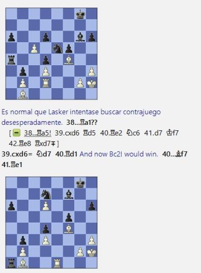 Lasker, Capablanca y Alekhine o ganar en tiempos revueltos (181)