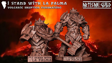 I Stand With La Palma, con Artisan Guild y My Mini Factory