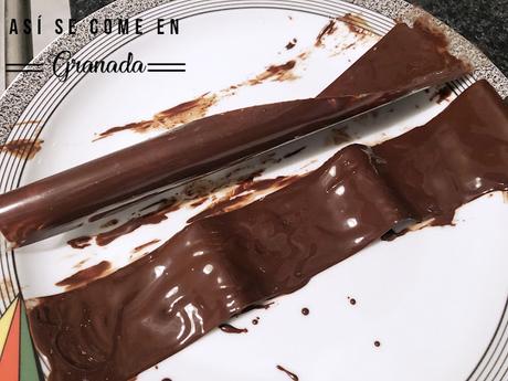 Muerte por chocolate recordando a Vatel (sin gluten y sin lactosa)