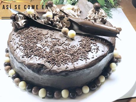 Muerte por chocolate recordando a Vatel (sin gluten y sin lactosa)