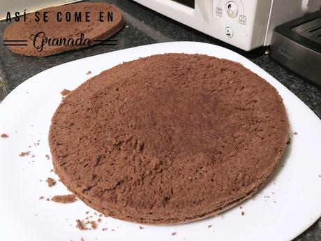 Muerte por chocolate recordando a Vatel (sin gluten y sin lactosa)