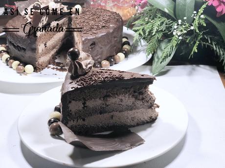 Muerte por chocolate recordando a Vatel (sin gluten y sin lactosa)