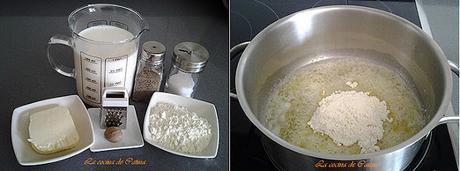 Verduras con bechamel Verduras con bechamel