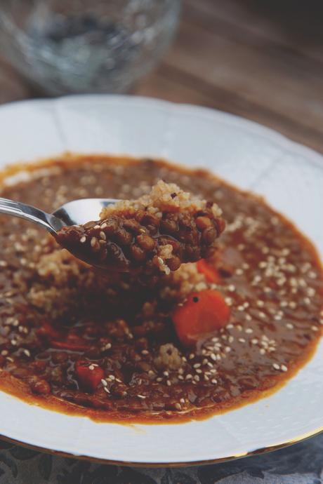 LENTEJAS CON QUINOA