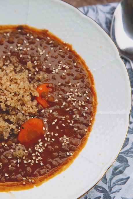 LENTEJAS CON QUINOA LENTEJAS CON QUINOA