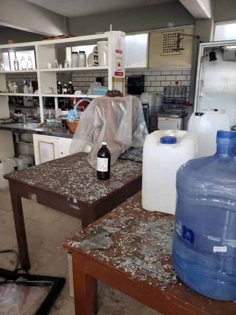 Se registra explosión en laboratorio de la UASLP