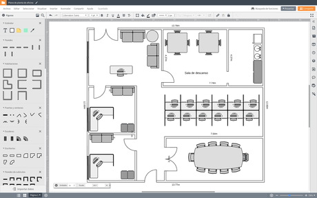 Cómo dibujar el plano a escala de una habitación_Decorar en familia2 Cómo dibujar el plano a escala de una habitación_2